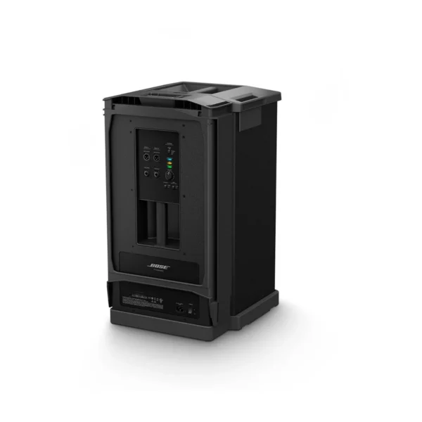 Bose F1 SUB vu de dos, support d'enceinte intégré